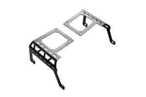Jeep JL Light Brackets - Cowl - Dee Zee - Black Powder Coat - `18-`23